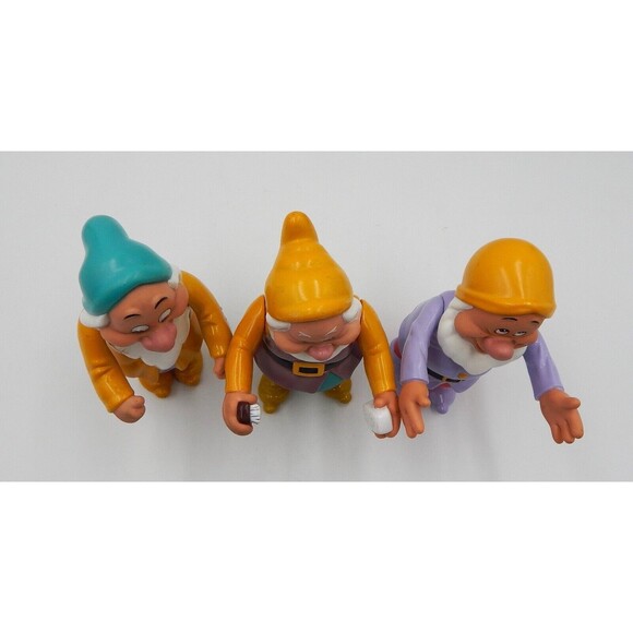 Snow White & The Seven Dwarfs 6-1/2 Inch PVC Figures Only Disney - Picture 10 of 11